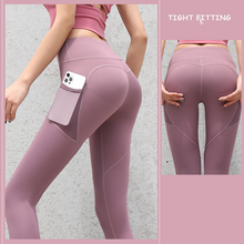 Laden Sie das Bild in den Galerie-Viewer, Gym Sport Seamless Leggings With Pockets
