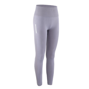 Hip High Elastic Fitness Pants Tight Breathable Elastic Sports Pants