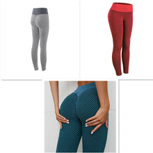 Cargar imagen en el visor de la galería, Plaid Leggings Fitness Yoga Pants For Women
