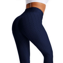 Load image into Gallery viewer, Leggings Women Gym High Waist Push Up Yoga Pants Jacquard Fitness Legging Running Trousers Woman Tight Sport Pants
