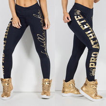 Laden Sie das Bild in den Galerie-Viewer, Gold lettered offset sports pants
