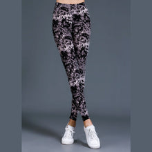 Load image into Gallery viewer, Brushed Cotton Print Camouflage Outerwear Leggings
