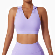 Laden Sie das Bild in den Galerie-Viewer, Lulu Nude Yoga Shockproof Back Sports Bra
