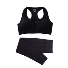 Afbeelding in Gallery-weergave laden, 2PCS Seamless Yoga Set Women Tracksuit High Waist Leggings Workout Sportswear Gym Clothing Fitness Crop Top Sports Suits Gym Set
