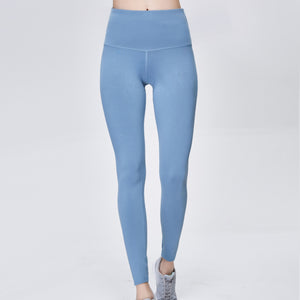 Solid color fitness pants