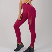 Laden Sie das Bild in den Galerie-Viewer, Mesh Nine Pants Yoga Pants
