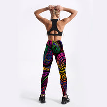 Last inn bildet i Galleri-visningsprogrammet, Printed Black Sexy Leggings
