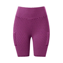 Last inn bildet i Galleri-visningsprogrammet, Knitted Peach Hip Jacquard Leggings Sports Fitness Pants
