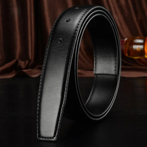 Genuine Leather Belt For Pin Buckle