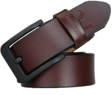 Load image into Gallery viewer, Mens High Quality Cow Leather Belts
