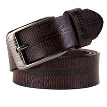 Carica l&#39;immagine nel visualizzatore di Gallery, Genuine leather belts for women Fashion Pin buckle
