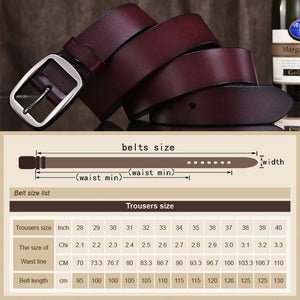 Genuine Leather Belts For Men designer belts