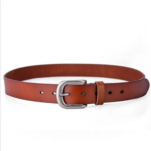 Leather Belts for Women Fashion Pin Buckle