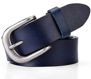 Leather Belts for Women Fashion Pin Buckle