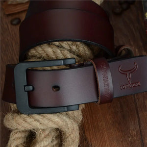 Mens High Quality Cow Leather Belts