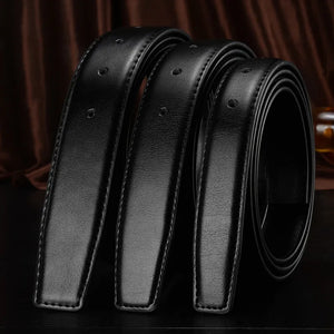 Genuine Leather Belt For Pin Buckle