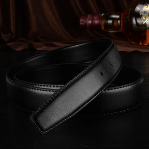 Genuine Leather Belt For Pin Buckle