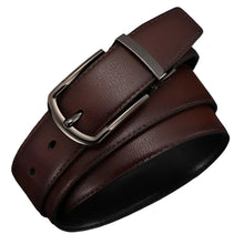 Cargar imagen en el visor de la galería, Men Genuine Leather Belt Reversible Buckle
