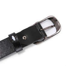 Carica l&#39;immagine nel visualizzatore di Gallery, Ladies Luxury PU Belt Denim Strap Casual Adjustable
