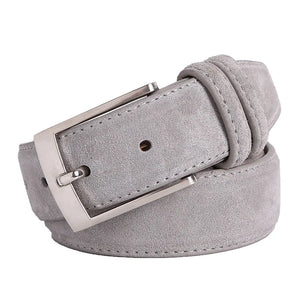 High Quality Suede Belts Cow Leather for Man And Women