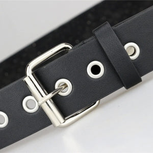 Square Bead Rivet Belt Pyramid For Men and Women Punk