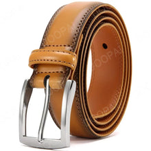 Load image into Gallery viewer, Men&#39;s High Quality Genuine Leather Pin Buckle Belts
