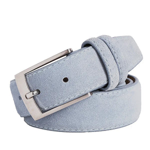 High Quality Suede Belts Cow Leather for Man And Women