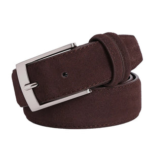 High Quality Suede Belts Cow Leather for Man And Women