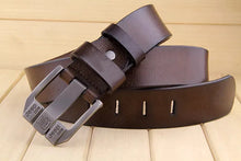 Cargar imagen en el visor de la galería, Men&#39;s High Quality Leather Belt
