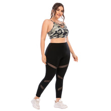 Lataa kuva Galleria-katseluun, European And American Fitness Suits Plus Size Yoga Suits
