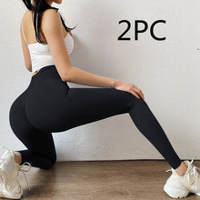 Charger l&#39;image dans la galerie, Fitness Yoga Pants Butt Lifting Leggings Push-Up Leggins Sport Gym
