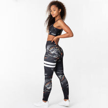 Last inn bildet i Galleri-visningsprogrammet, Printed Yoga Pants Hip-up High Waist Leggings Sports Yoga Pants
