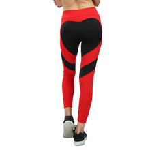 Load image into Gallery viewer, Love Butt Heart Stitching Yoga Leggings Hip Raise High Waist Leggings For Women
