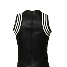 Lataa kuva Galleria-katseluun, Men&#39;s Genuine Leather Sleeveless top Vest
