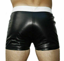 Afbeelding in Gallery-weergave laden, Men&#39;s Genuine Lambskin Club Wear Shorts
