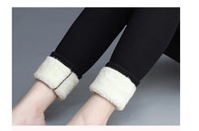 Load image into Gallery viewer, Women&#39;s Lamb Wool High Waist Elasticity Leggings
