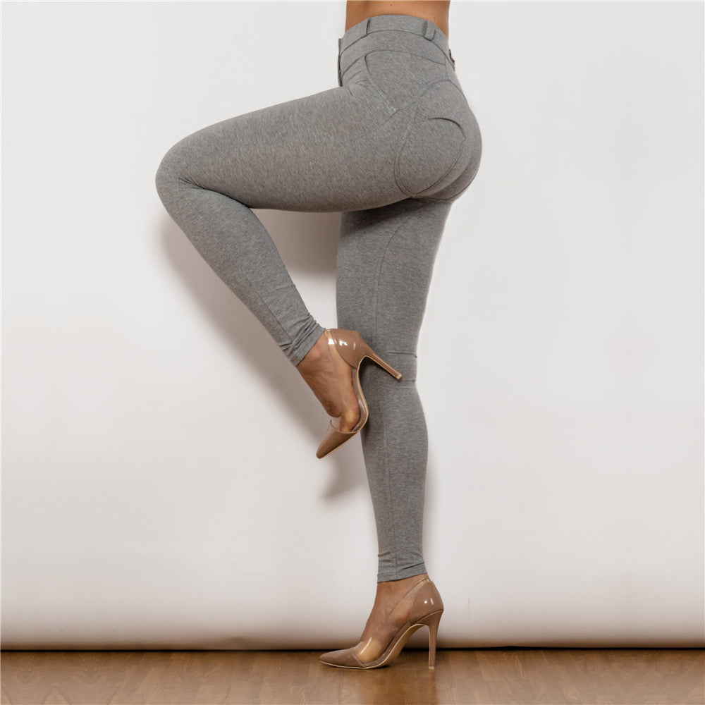 Melody cotton bum lifting leggings booty shaping – Leather Right