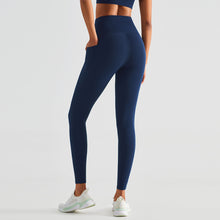 Lataa kuva Galleria-katseluun, High Waisted Yoga Pants For Women With Naked Butt Lift Peach Running Tight Exercise
