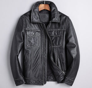 Men's Premium Cowhide Leather Jacket