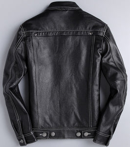 Men's Premium Cowhide Leather Jacket