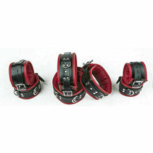 Load image into Gallery viewer, Heavy Duty 7 Piece Leather Cuffs
