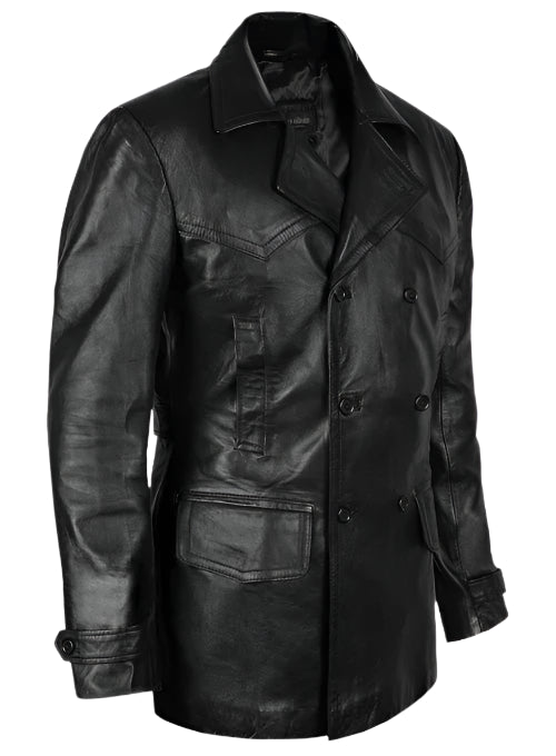 DAVID TENANT Doctor Who Genuine Leather Coat