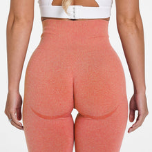 Charger l&#39;image dans la galerie, Fitness Seamless Knitted Hip Buttocks Moisture Wicking Leggings
