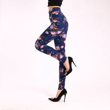 Load image into Gallery viewer, Brushed Cotton Print Camouflage Outerwear Leggings
