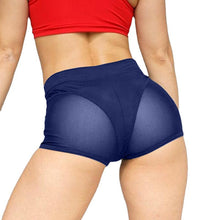 Load image into Gallery viewer, Mesh Stitching Personality  Sports Yoga Stretch Leggings
