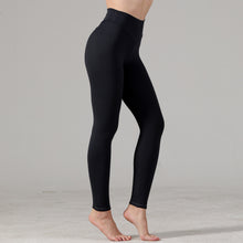 Charger l&#39;image dans la galerie, European And American Seamless Peach Hip Solid Color Honeycomb Pants
