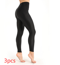 Load image into Gallery viewer, Women&#39;s Workout Leggings Casual Shiny Glossy Legging Female
