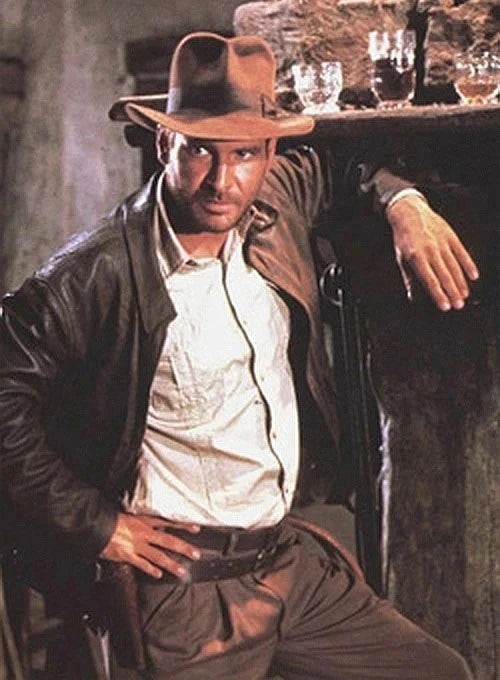 Indiana Jones Vintage Nubuck Leather Jacket