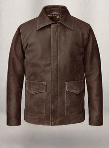 Indiana Jones Vintage Nubuck Leather Jacket