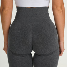 Cargar imagen en el visor de la galería, Fitness Seamless Knitted Hip Buttocks Moisture Wicking Leggings
